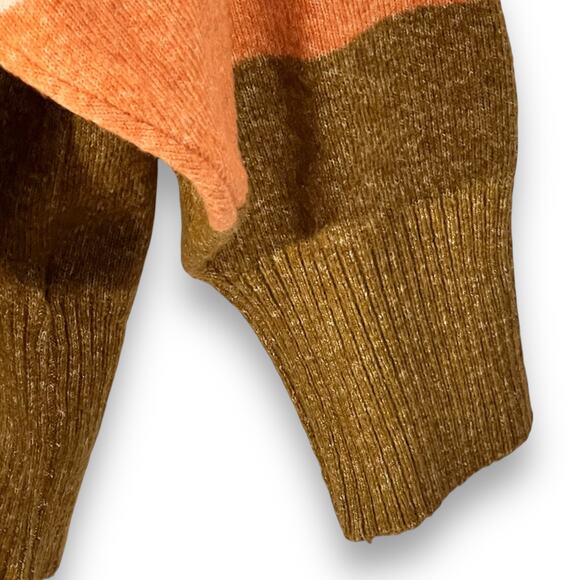 A New Day Sweater Stripe Oversized Pullover Crew Neck Women’s XL Color Block - Picture 7 of 10